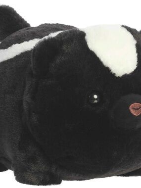 Black & White Skunk Plush Toy - Spudster